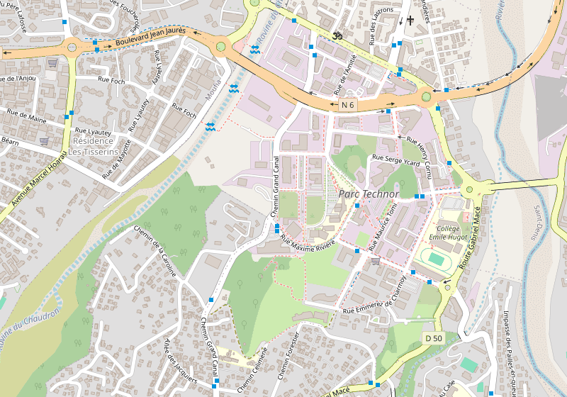 Plan d'accès : 11 Chemin Grand Canal, La Technopole, 97490 Sainte-Clotilde